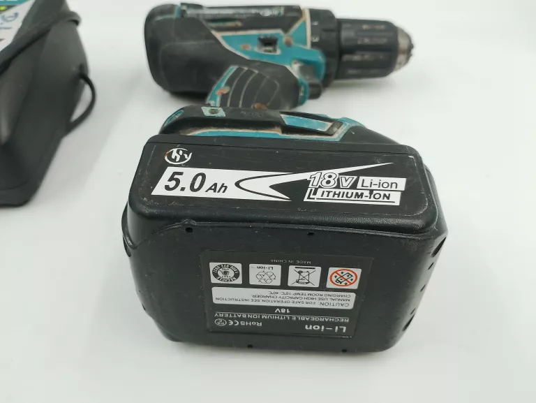 WKRĘTARKA MAKITA DDF482 + AKU + ŁADOWARKA