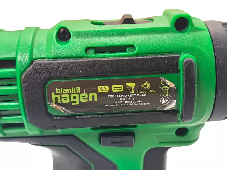 WKRĘTARKA AKUMULATOROWA BLANK&HAGEN TTD-18V 1.3AH LI-ION