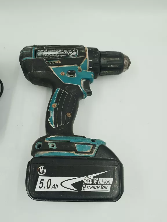 WKRĘTARKA MAKITA DDF482 + AKU + ŁADOWARKA
