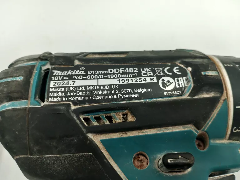 WKRĘTARKA MAKITA DDF482 + AKU + ŁADOWARKA