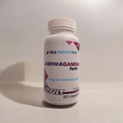 ALLNUTRITION ASHWAGANDHA + WITANOLIDY 10MG 30 KAPSUŁEK