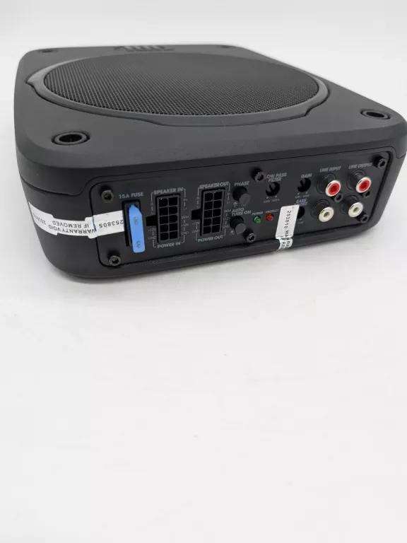 JBL BASS PRO LITE SAMOCHODOWY AKTYWNY GŁOŚNIK Z WBUDOWANYM WZMACNIACZEM
