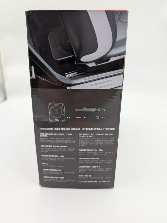 JBL BASS PRO LITE SAMOCHODOWY AKTYWNY GŁOŚNIK Z WBUDOWANYM WZMACNIACZEM