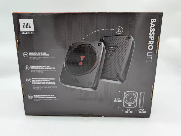 JBL BASS PRO LITE SAMOCHODOWY AKTYWNY GŁOŚNIK Z WBUDOWANYM WZMACNIACZEM