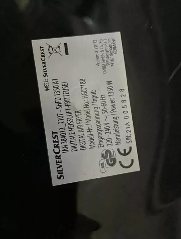 frytkownica-beztluszczowa-air-fryer-silvercrest-shfd-1350-a1-moc-135000