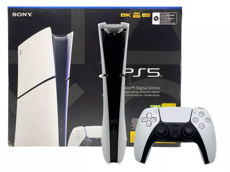 KONSOLA SONY PLAYSTATION 5 PS5 CFI-2016 SLIM DIGITAL 1TB + PAD