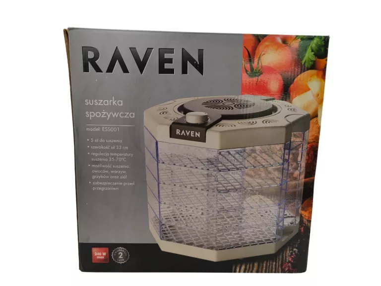 SUSZARKA SPOŻYWCZA RAVEN ESS001 240 W