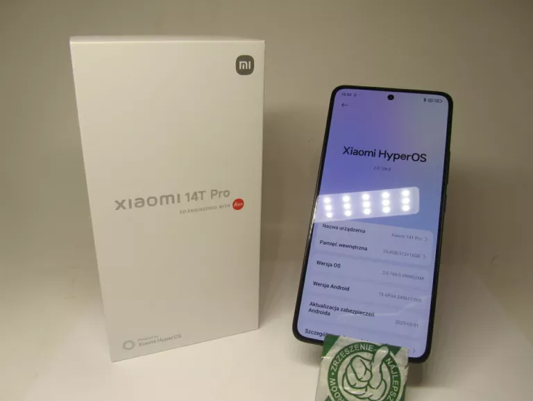 XIAOMI 14T PRO 12/512GB GWARANCJA