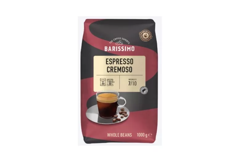 KAWA ZIARNISTA MIESZANA BARISSIMO ESPRESSO CREMOSO 1000 G