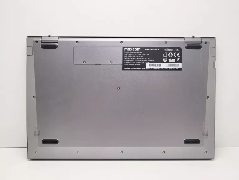 LAPTOP LAPTOP MAXCOM MBOOK 14" CELERON J4125 8GB RAM 256GB SSD| GWARANCJA!
