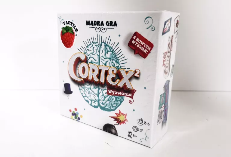 GRA PLANSZOWA CORTEX 2 BIAŁA REBEL