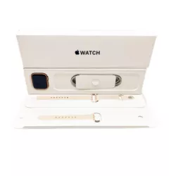 APPLE WATCH SE GPS 44MM KOPERTA Z ALUMINIUM SAND + PASEK SPORTOWY PINK OPI