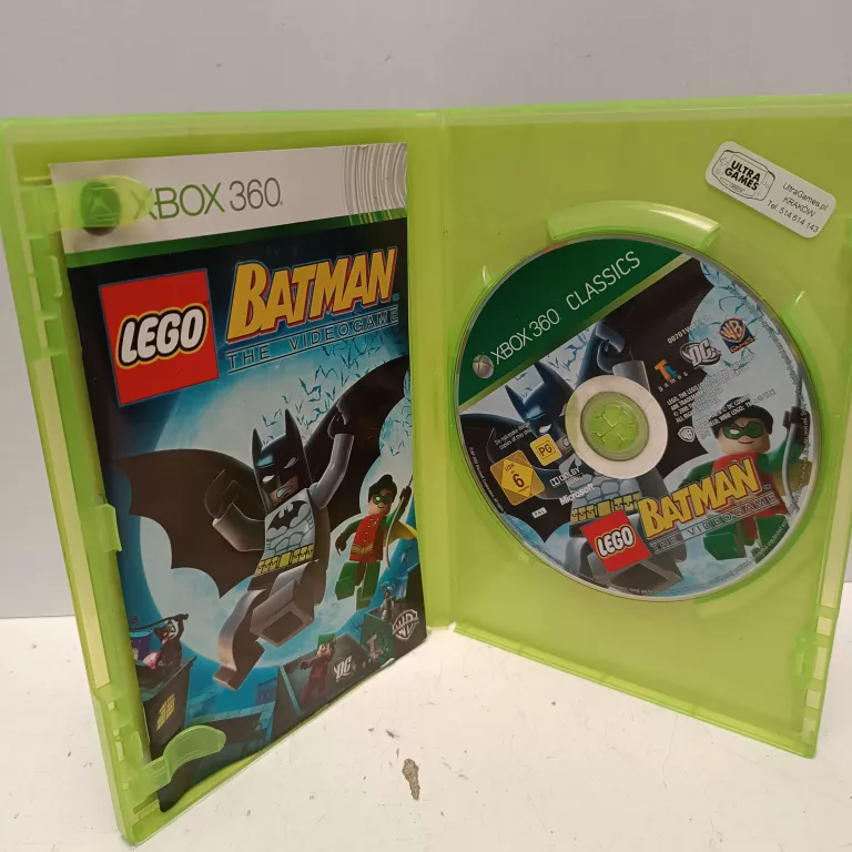 LEGO BATMAN THE VIDEOGAME MICROSOFT XBOX 360 GRA DC X360
