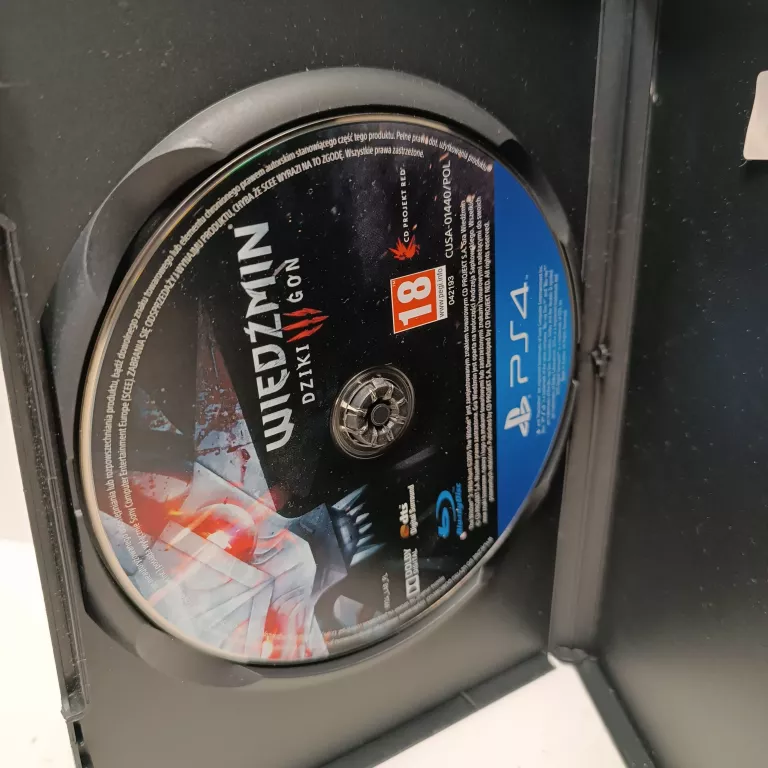 GRY PS4  WIEDŹMIN DZIKI GON