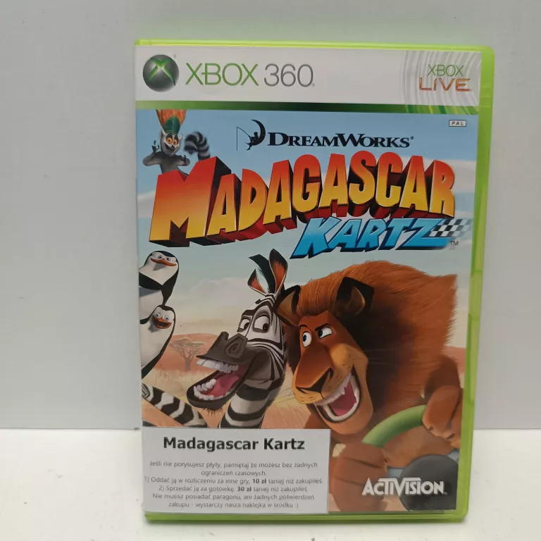 MADAGASCAR KARTZ XBOX360