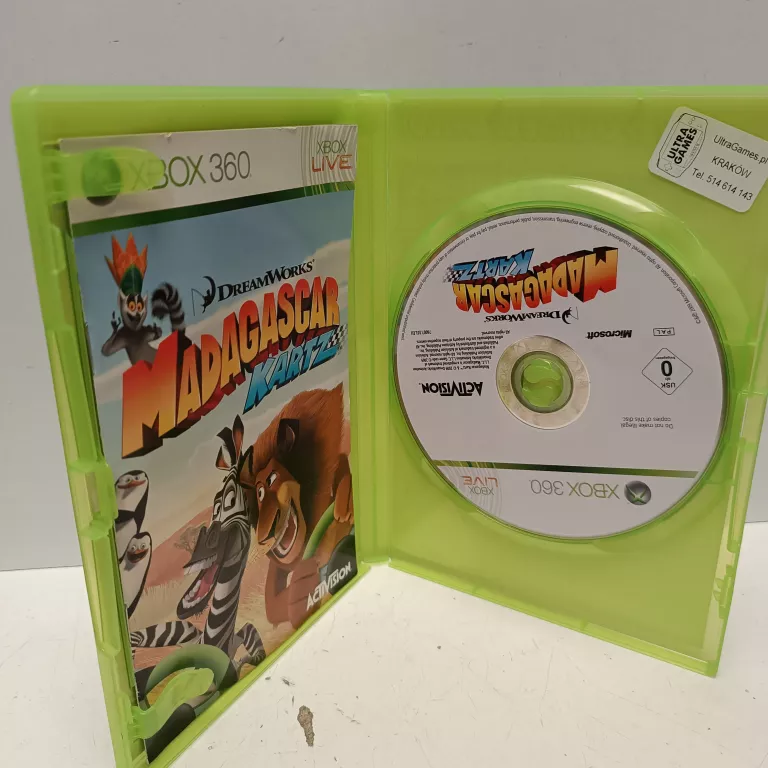 MADAGASCAR KARTZ XBOX360