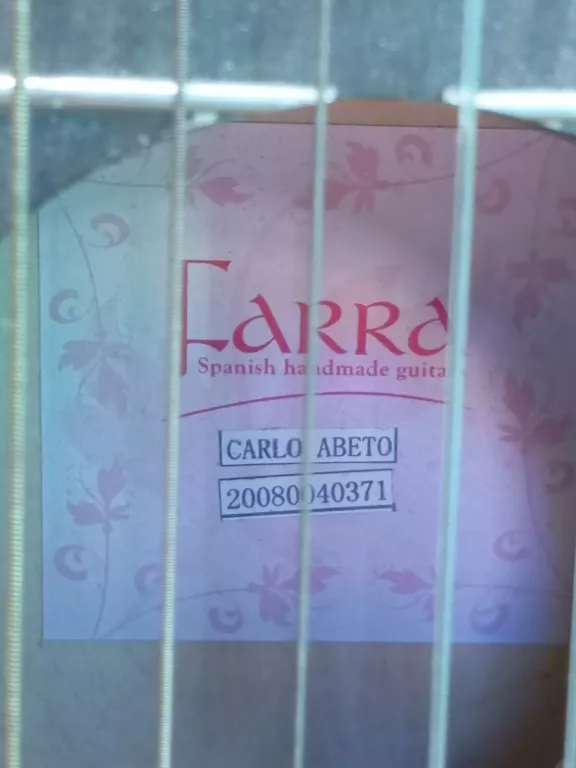 GIATARA KLASYCZNA FARRA CARLO ABETO 20080040371