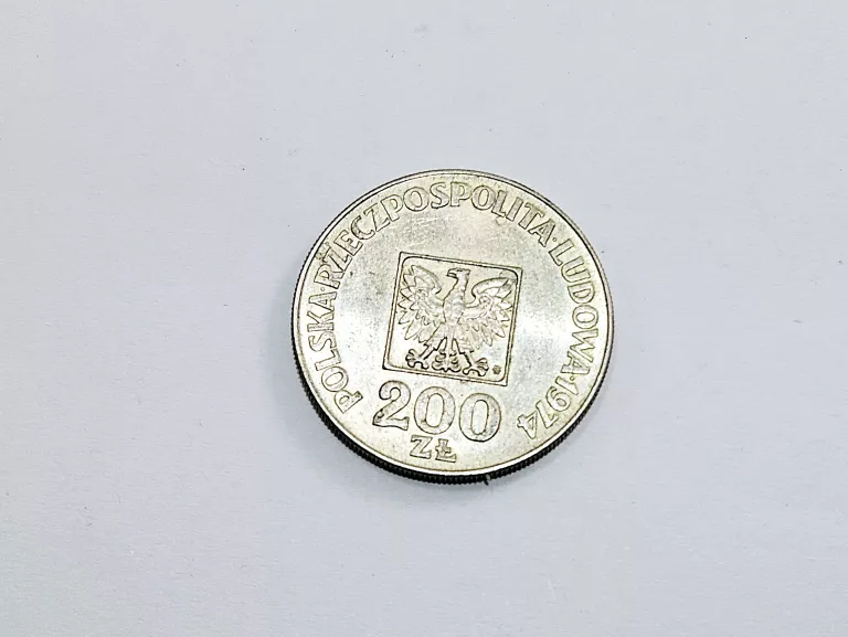 SREBRNA MONETA 200 ZŁ XXX LAT PRL