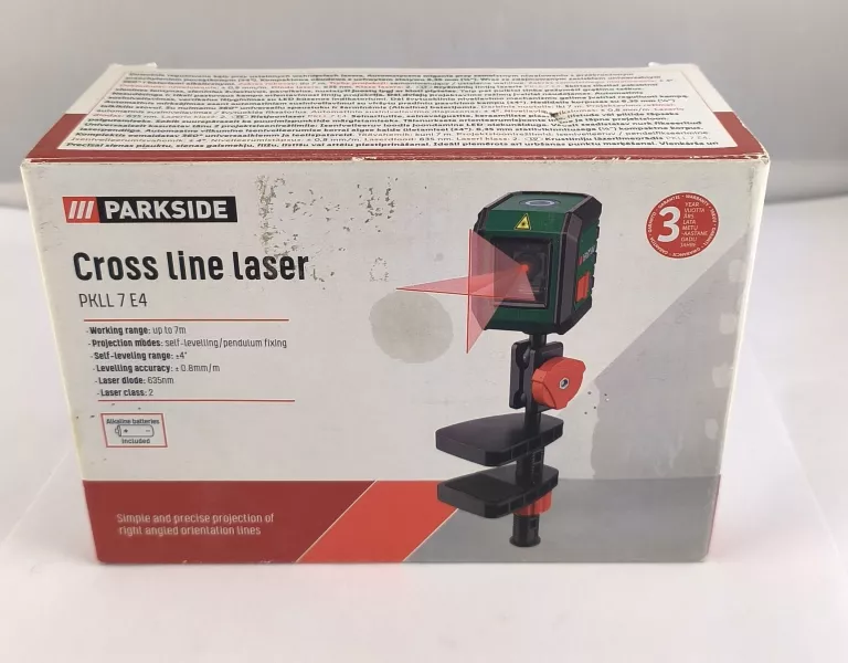 LASER PARKSIDE PKLL 7 E4 BEZ ZACISKU
