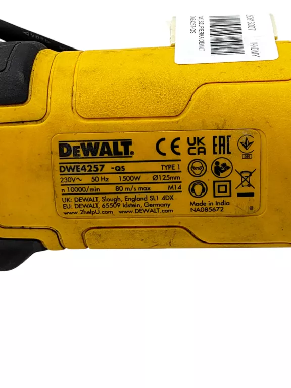 SZLFIERKA DEWALT DWE4257-QS