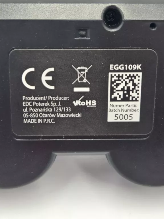 PAD DO PS3 ESPERANZA EGG109K CZARNY