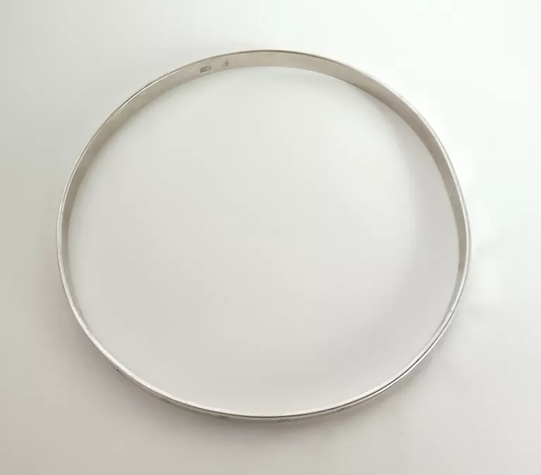 STARA SREBRNA BRANSOLETKA KOŁO 9,68G ŚR:70MM