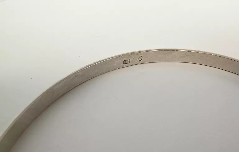 STARA SREBRNA BRANSOLETKA KOŁO 9,68G ŚR:70MM