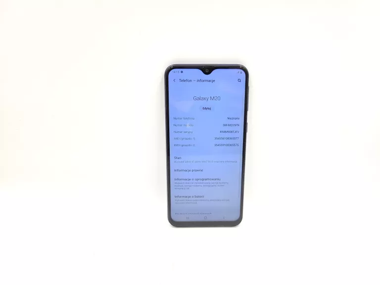 TELEFON SAMSUNG GALAXY M20 4 GB / 64 GB 4G (LTE)