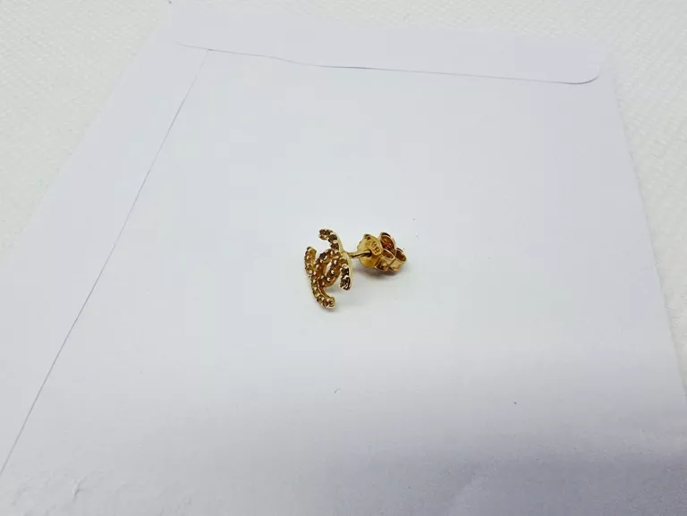 ZŁOTY KOLCZYK I DWIE ZATYCZKI PRÓBY 585