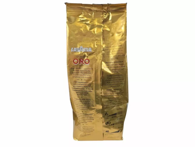 KAWA ZIARNISTA LAVAZZA QUALITA ORO 100% ARABICA 250G
