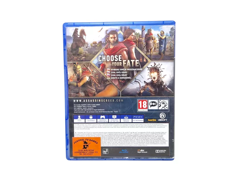 GRA NA PS4 ASSASSIN'S CREED: ODYSSEY PLAYSTATION 4
