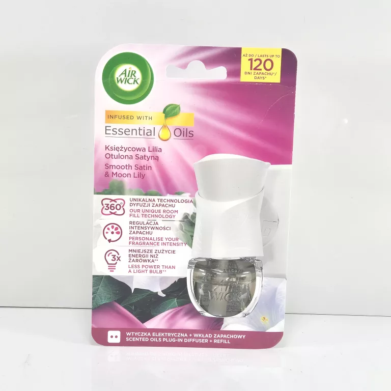 AIRWICK ODŚWIEŻACZ Z WKŁADEM KSIĘŻYCOWA LILIA 19ML #IGŁA