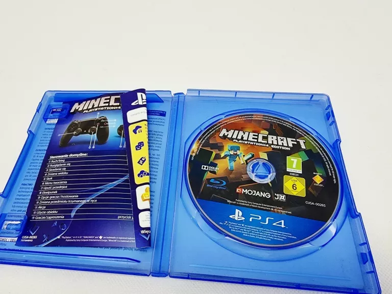 GRA MINECRAFT PS4 PL