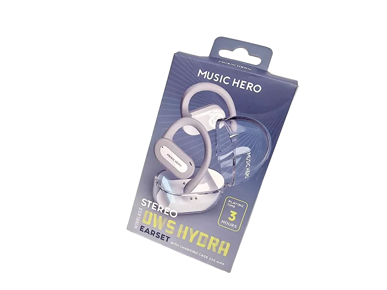 SŁUCHAWKI BEZPRZEWODOWE MUSIC HERO OWS HYDRA