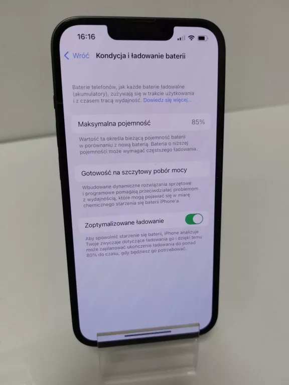 TELEFON IPHONE 13 128GB 85% BATERIA SOLO