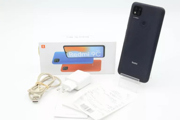 SMARTFON REDMI 9C 3/64GB - KOMPLET