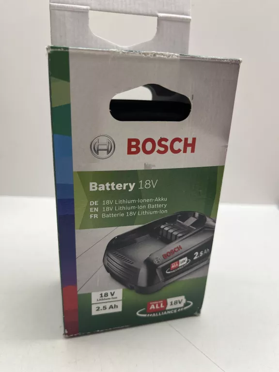 AKUMULATOR LITOWO-JONOWY 18V 2,5AH PBA BOSCH