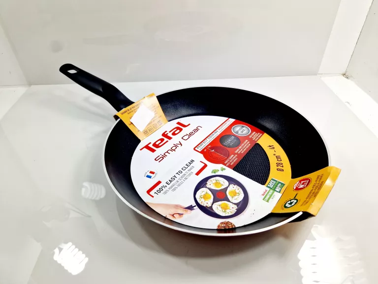 PATELNIA TRADYCYJNA TEFAL SIMPLY CLEAN 28 CM NON-STICK (NIEPRZYWIERAJĄCA)