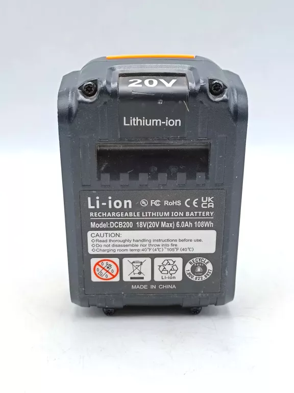 AKUMULATOR 6.0AH 20V MAX DCB200