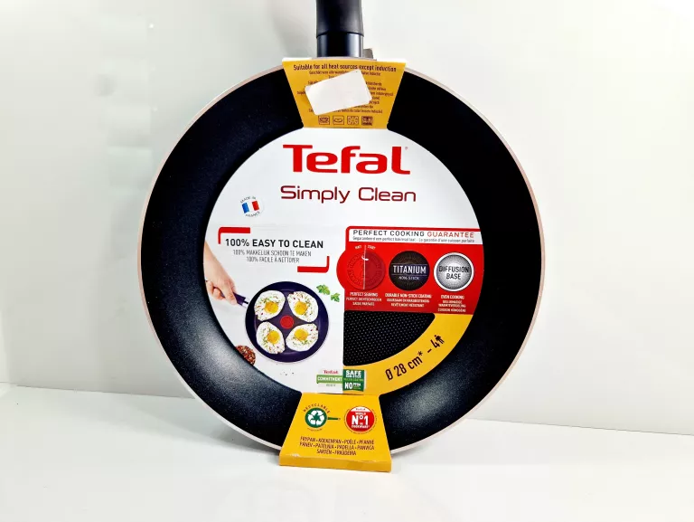 PATELNIA TRADYCYJNA TEFAL SIMPLY CLEAN 28 CM NON-STICK (NIEPRZYWIERAJĄCA)
