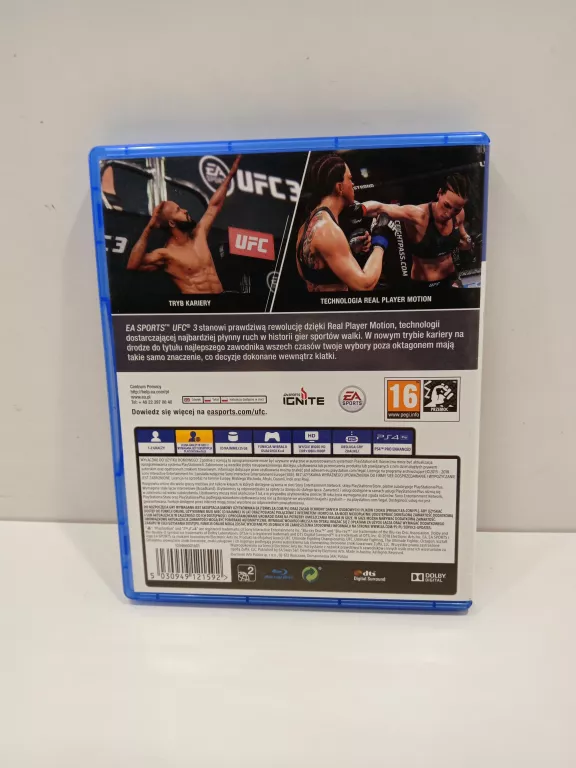 GRA NA PS4 UFC 3