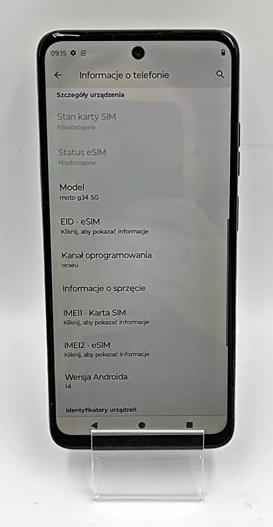TELEFON MOTOROLA MOTO G34 5G 8/128GB