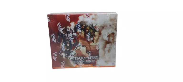 UNIVERSUS CCG ATTACK ON TITAN ORIGINS OF POWER 24X BOOSTERY ENG