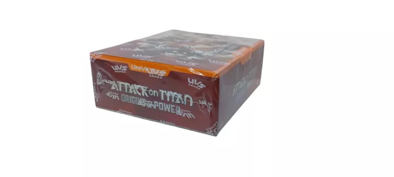 UNIVERSUS CCG ATTACK ON TITAN ORIGINS OF POWER 24X BOOSTERY ENG