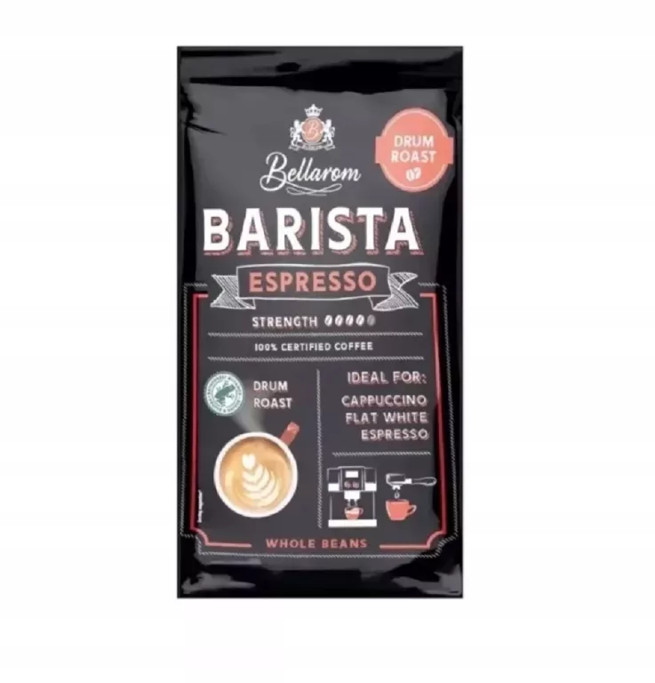 KAWA ZIARNISTA MIESZANA BELLAROM BARISTA ESPRESSO PREMIUM 1000 G