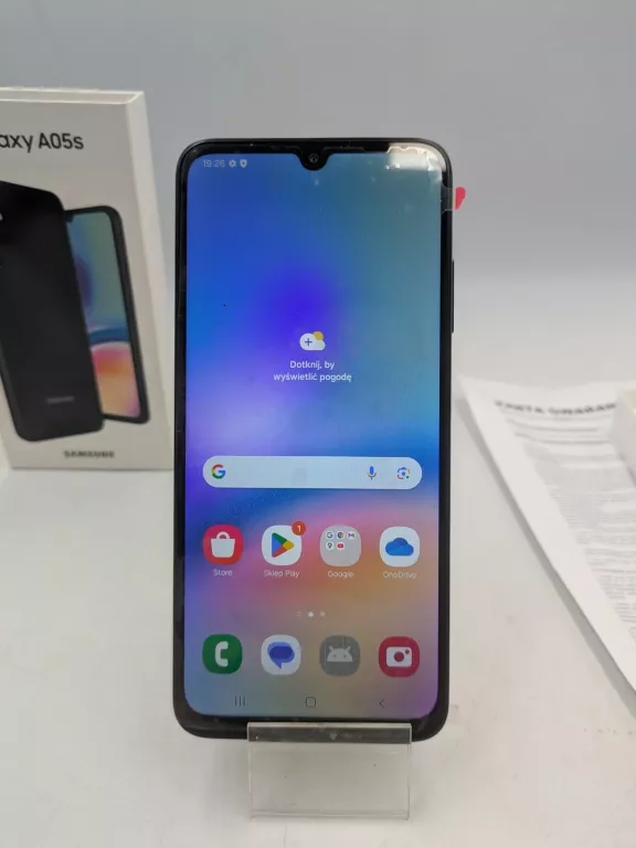 TELEFON SAMSUNG GALAXY A05S 4/64GB KOMPLET GWARANCJA