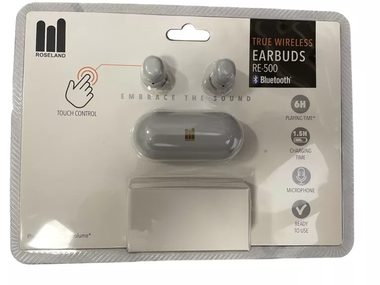 SŁUCHAWKI EARBUDS RE500 BIAŁE