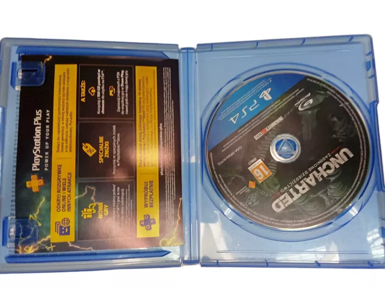 GRA NA PS4 UNCHARTED ZAGINIONE DZIEDZICTWO