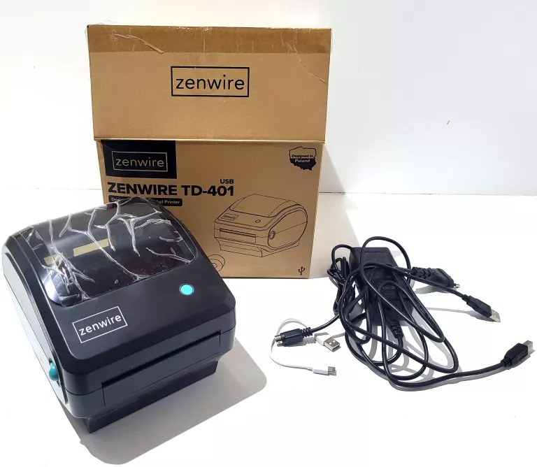 DRUKARKA ETYKIET ZENWIRE TD-401