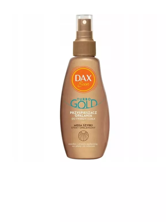 DAX SUN TURBO GOLD PRZYSPIESZACZ OPALANIA SPRAY 200ML BETA KAROTEN